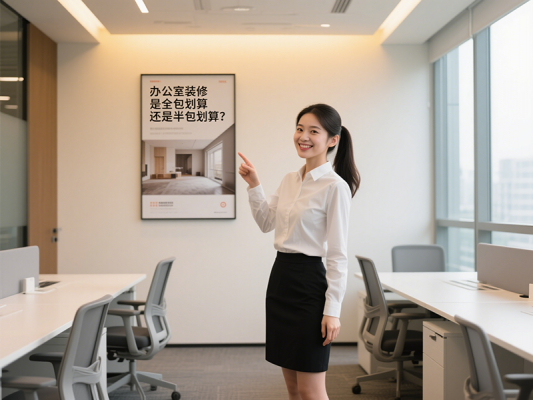 辦公室裝修是全包劃算還是半包劃算？
